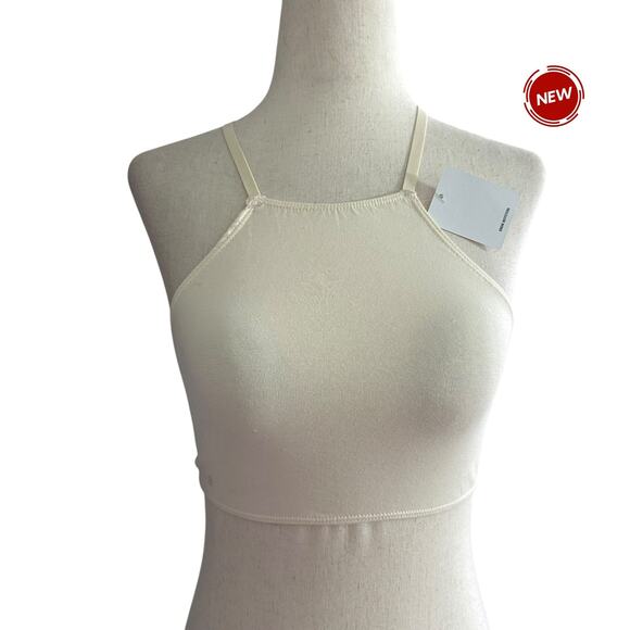Out From Under Cream No Pads Racerback Bralette Women's Size Small NWT | 10-37-2 - Picture 1 of 5